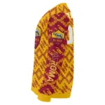 Custom As Roma Lattice Gridwork Red Sweater Best Selling