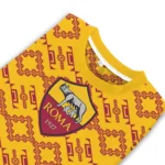 Custom As Roma Lattice Gridwork Red Sweater Best Selling