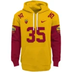 Custom As Roma Minimal Design Red Hoodie Best Selling