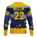 Custom As Roma Spongebob Designs Blue Sweater Best Selling