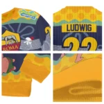 Custom As Roma Spongebob Designs Blue Sweater Best Selling
