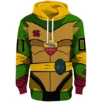 Custom As Roma Superhero Armor Red Green Hoodie Best Selling