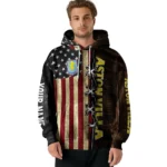 Custom Aston Villa American Pride Hoodie Best Selling