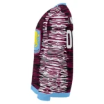 Custom Aston Villa Camouflage Stripe Claret White Sweater Best Selling