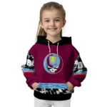 Custom Aston Villa Grateful Vibes Claret Hoodie Best Selling