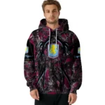Custom Aston Villa Hunting Theme Claret Black Hoodie Best Selling