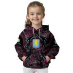 Custom Aston Villa Hunting Theme Claret Black Hoodie Best Selling