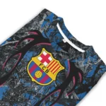 Custom Barcelona Antlers Pattern Blue Black Sweater Best Selling