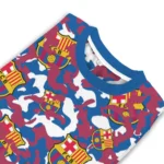 Custom Barcelona Camouflage Motif Sweater Best Selling