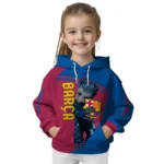 Custom Barcelona Groot Blue Hoodie Best Selling