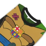 Custom Barcelona Ninja Turtle Sweater Best Selling