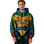 Custom Barcelona Superhero Armor Blue Green Hoodie Best Selling