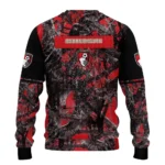 Custom Bournemouth Antlers Pattern Red Black Sweater Best Selling