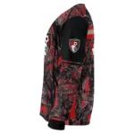 Custom Bournemouth Antlers Pattern Red Black Sweater Best Selling