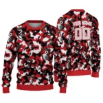 Custom Bournemouth Camouflage Motif Sweater Best Selling
