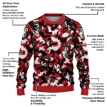 Custom Bournemouth Camouflage Motif Sweater Best Selling