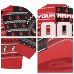 Custom Bournemouth Christmastree Bands White Sweater Best Selling