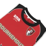 Custom Bournemouth Flame Border Red Sweater Best Selling