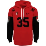 Custom Bournemouth Minimal Design Red Hoodie Best Selling