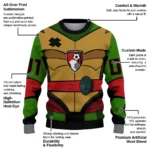 Custom Bournemouth Ninja Turtle Sweater Best Selling
