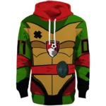 Custom Bournemouth Superhero Armor Red Green Hoodie Best Selling