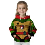 Custom Bournemouth Superhero Armor Red Green Hoodie Best Selling