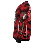 Custom Bournemouth Swirl Flow Red Sweater Best Selling