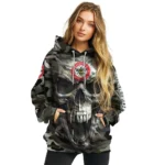 Custom Brentford Camo Skull Hoodie Best Selling