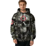 Custom Brentford Camo Skull Hoodie Best Selling