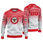 Custom Brentford Diamond Mesh Sweater Best Selling