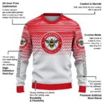 Custom Brentford Diamond Mesh Sweater Best Selling