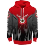 Custom Brentford Flame Design Red Hoodie Best Selling