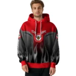 Custom Brentford Flame Design Red Hoodie Best Selling