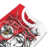 Custom Brentford Jesus Tears Red White Sweater Best Selling