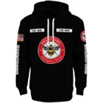 Custom Brentford Punisher Skull Black Hoodie Best Selling