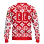 Custom Brentford Snowflake Matrix Red Sweater Best Selling