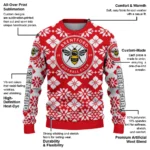 Custom Brentford Snowflake Matrix Red Sweater Best Selling