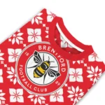 Custom Brentford Snowflake Matrix Red Sweater Best Selling