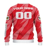 Custom Brentford Stripe Motion Red Sweater Best Selling