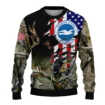 Custom Brighton Hove Albion American Flag Claw Sweater Best Selling