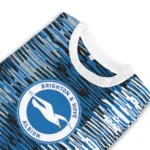 Custom Brighton Hove Albion Camouflage Stripe Blue White Sweater Best Selling