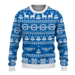 Custom Brighton Hove Albion Christmas Designs Blue Sweater Best Selling