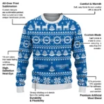 Custom Brighton Hove Albion Christmas Designs Blue Sweater Best Selling