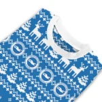 Custom Brighton Hove Albion Christmas Designs Blue Sweater Best Selling