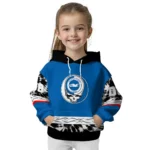 Custom Brighton Hove Albion Grateful Vibes Blue Hoodie Best Selling