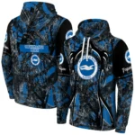 Custom Brighton Hove Albion Hunting Theme Blue Black Hoodie Best Selling