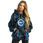Custom Brighton Hove Albion Hunting Theme Blue Black Hoodie Best Selling