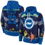 Custom Brighton Hove Albion Spongebob Patrick Star Blue Navy Hoodie Best Selling