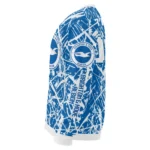 Custom Brighton Hove Albion Streak Overlay Blue Sweater Best Selling