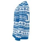 Custom Brighton Hove Albion Tent Stripes Blue White Sweater Best Selling